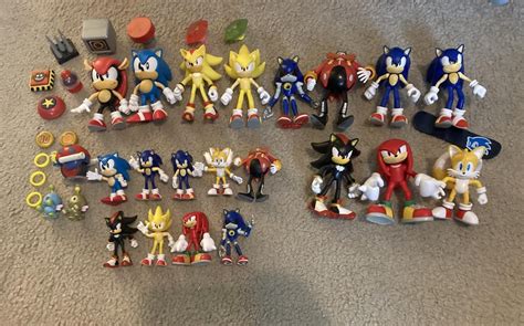 My Jakks W̶o̶r̶l̶d̶ ̶o̶f̶ ̶N̶i̶n̶t̶e̶n̶d̶o̶ Sonic figures ...