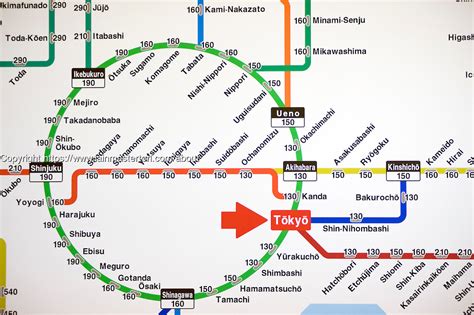 Tokyo Metro Subway Map