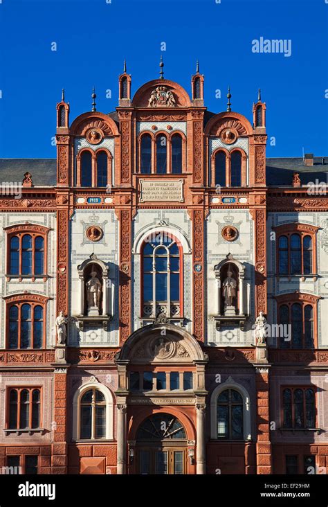 The university in Rostock (Germany Stock Photo - Alamy