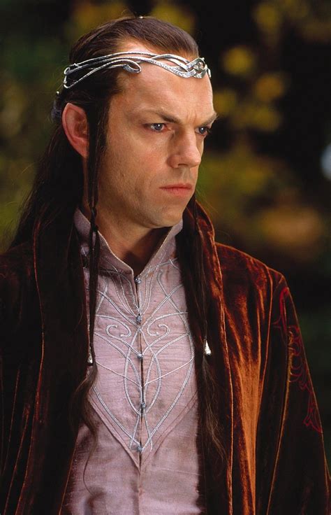 Hugo Weaving as Elrond Thranduil, Legolas, Aragorn Lotr, Fellowship Of ...