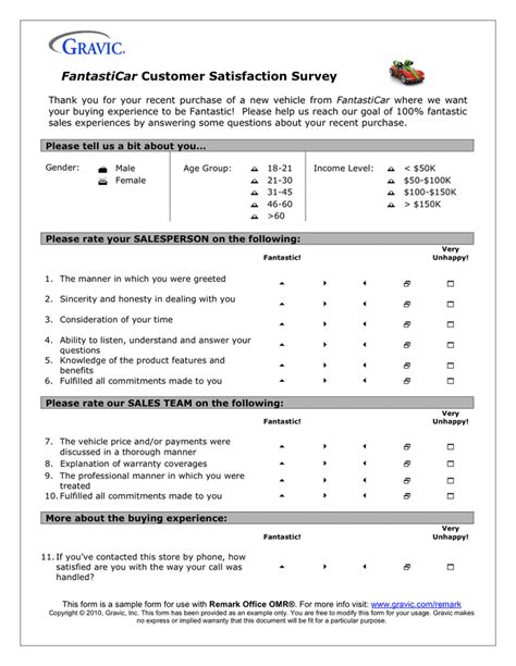 Customer Satisfaction Survey in Word and Pdf formats