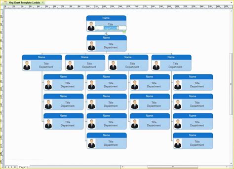 Org Chart Free Templates Excel Of organization Chart Template Excel ...