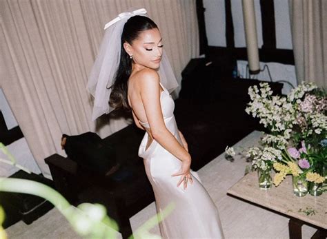 Ariana Grande Had Been Designing This Wedding Dress for Years