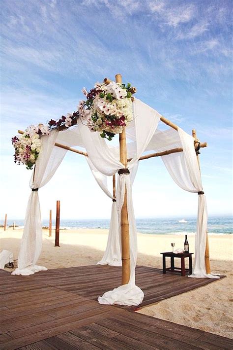 Beach Wedding Decoration Ideas Guide for 2024 | Beach wedding arch ...