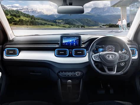 Production-spec Tata Punch Interior Revealed Ahead Of Launch - ZigWheels