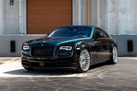 Rolls Royce Wraith On 24s