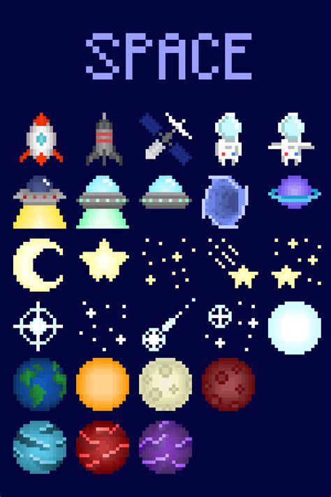 Space - Pixel Art | OpenGameArt.org