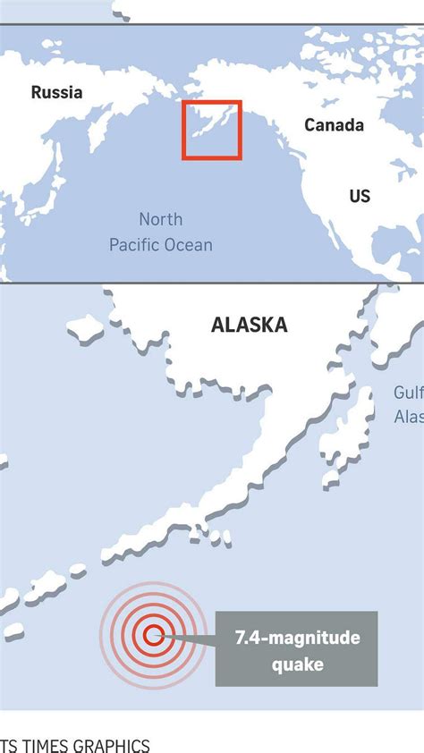 Magnitude-7.4 earthquake strikes Alaska Peninsula; tsunami warning issued