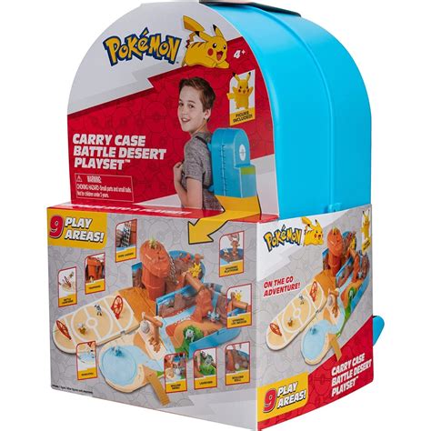 Jazwares Pokemon Carry Case Desert Playset JW002836 | Toys-shop.gr