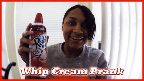 I PRANKED MY SISTERS | Whip Cream Prank - YouTube