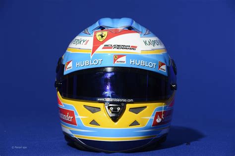 Fernando Alonso helmet, Ferrari, 2013 · F1 Fanatic | Helmet, Racing ...