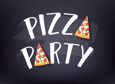 Pizza Party Backgrounds Illustrations, Royalty-Free Vector Graphics ...