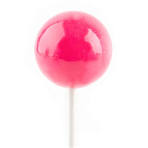 Giant Jawbreaker Lollipops - Pink - 5CT • Lollipops & Suckers • Bulk ...