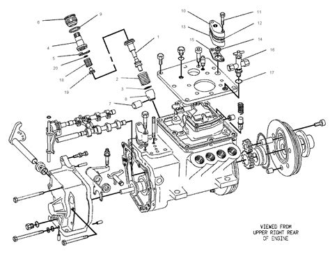 Cat 3208 injection pump diagram