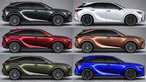 2022 Lexus Rx 350 Colors