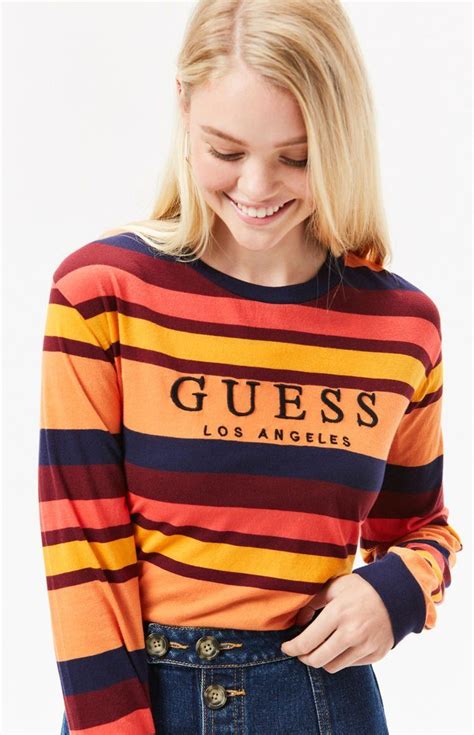 Guess Clothing | PacSun | Denim long sleeve tops, Guess clothing ...