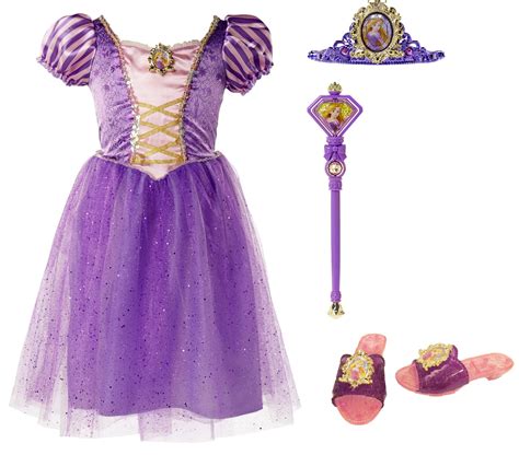 Disney Princess Tangled Rapunzel Dress Up Costume Set (Size 4-6X ...