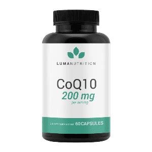 Buy CoQ10 200mg Liquid Capsules - CoQ10 200mg Softgels - Premium ...