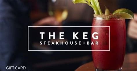 WIN a Gift Card to The Keg Steakhouse & Bar - Concours Carte Cadeau