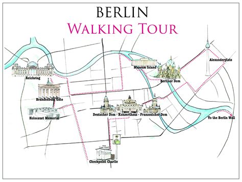 Berlin Attractions Map | FREE PDF Tourist City Tours Map Berlin 2024