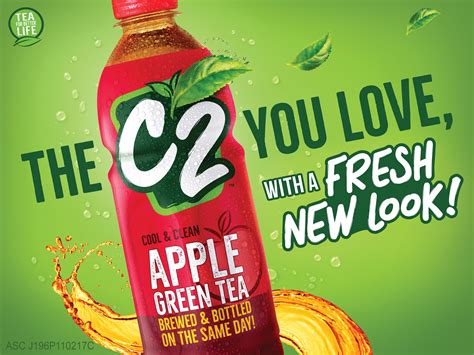 C2 Green Tea has a refreshing new look! - GirlandBoyThing