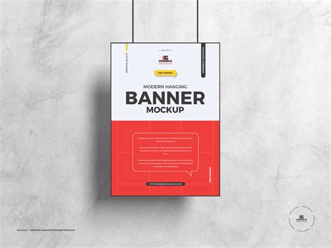 Free Hanging Banner Mockup on Behance