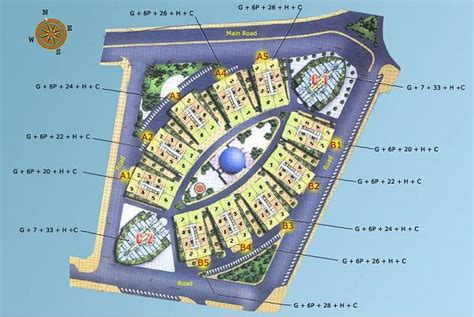 Ajman Pearl - Towers A1-5, B1-5, C1-2 (Under construction)