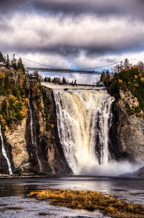 Montmorency Falls Quebec City Quebec - Photorator