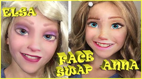 DISNEY PRINCESS FACE SWAP | We Are The Davises - YouTube