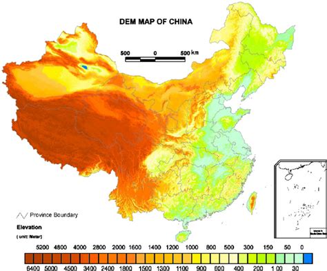 Elevation Map Of China - Almeta Mallissa