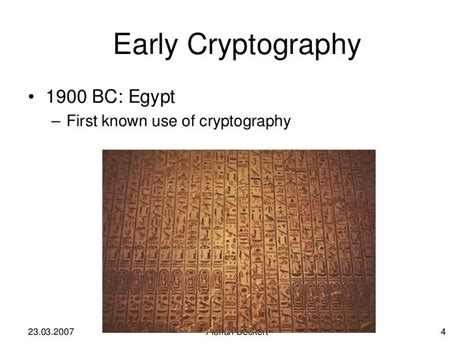 A Brief History of Cryptography