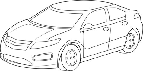 Car Clipart Black And White