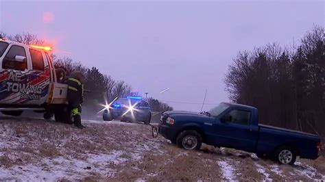 Winter storm leads to dangerous driving conditions in Maine