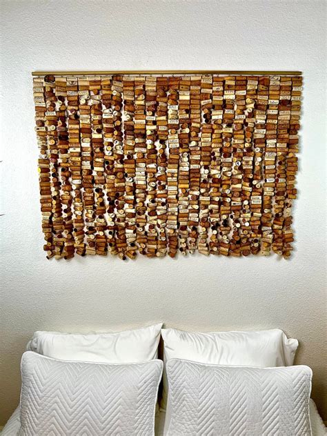 Hanging Cork Wall Art Piece - Etsy