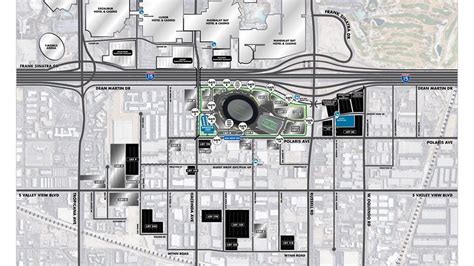 Allegiant Stadium Parking Map - Image to u