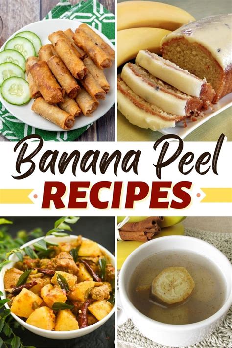 10 Best Banana Peel Recipes to Reduce Waste | Recipe | Recipes, Recipes ...