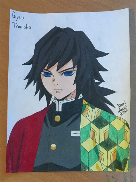 Giyuu Tomioka Drawing | Demon Slayer: Kimetsu No Yaiba Amino