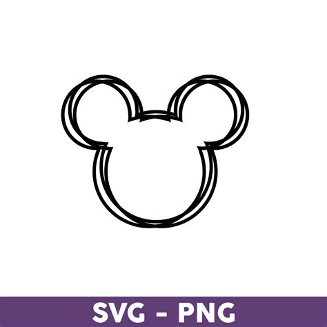 Mickey Mouse Svg, Mickey Head Svg, Disney Svg, Disney Trip S - Inspire ...