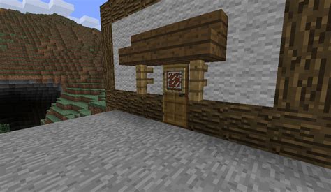 New cool door design. : Minecraft