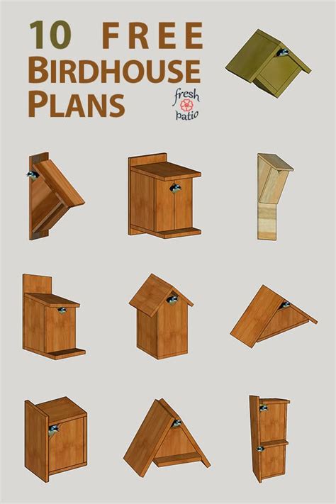 Basic birdhouse plans ~ Zep wood deck and fence