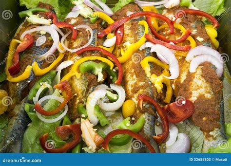 Marinated Fish for Barbecue Stock Image - Image of healthy, fresh: 32655303