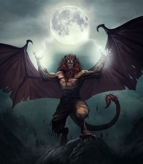 manticore by kikicianjur on DeviantArt