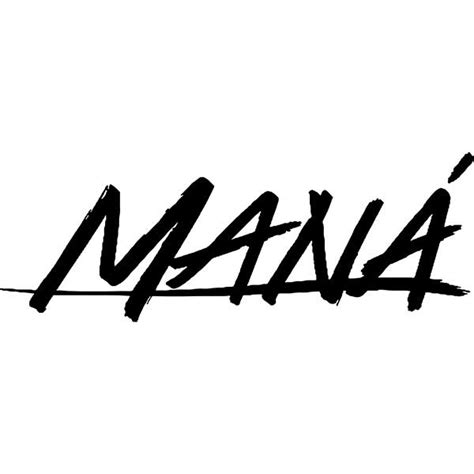 Mana Band Logo Decal Sticker - MANA-BAND-LOGO-DECAL