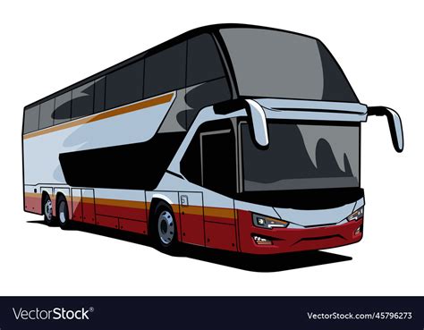 Modern bus transportation design Royalty Free Vector Image