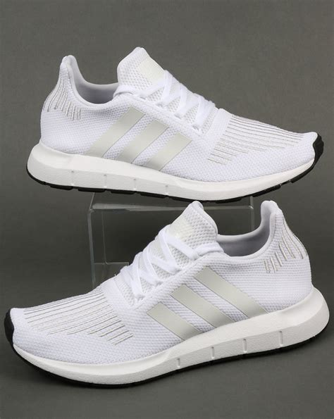 Adidas Swift Run Trainers White,shoes,running,prime knit,runners,mens