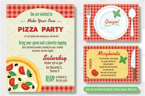 Pizza Party Invitation - 12+ Examples, Illustrator, Word, Pages ...