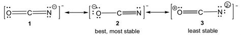 Cyanate Ion Lewis Structure