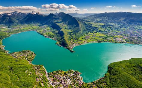 Lake Annecy, France [1820 x 800] : r/waterporn