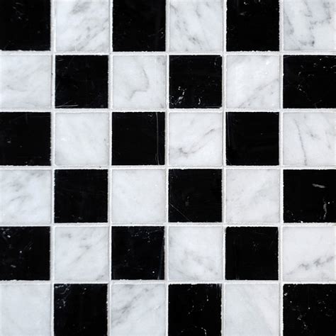 Transform Your Space with Black and White Checkered Tile - Artsaics