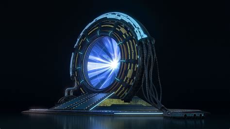 Scifi Portals Time Travel Devices 3D model | CGTrader